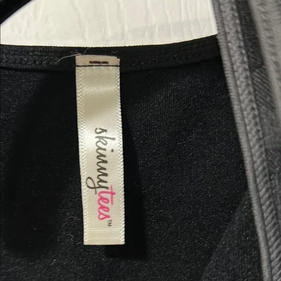 “Skinny Tees” Flattering Black and Gray Camouflage Tanks both for $10. - Picture 3 of 3